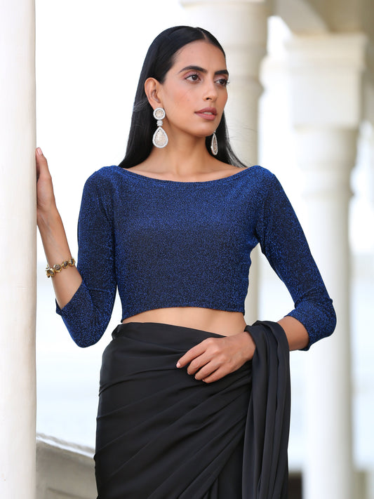 Dhiyona ST High Stretch Night Sky Comfort Blouse