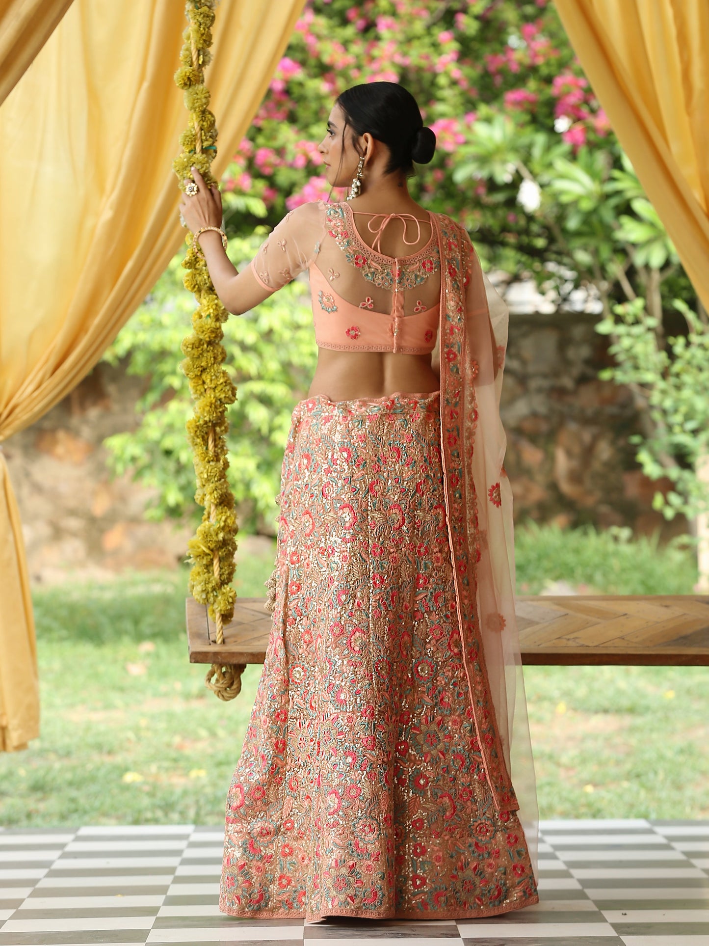 Dhiyona ST Blushing Bride Lehenga Set