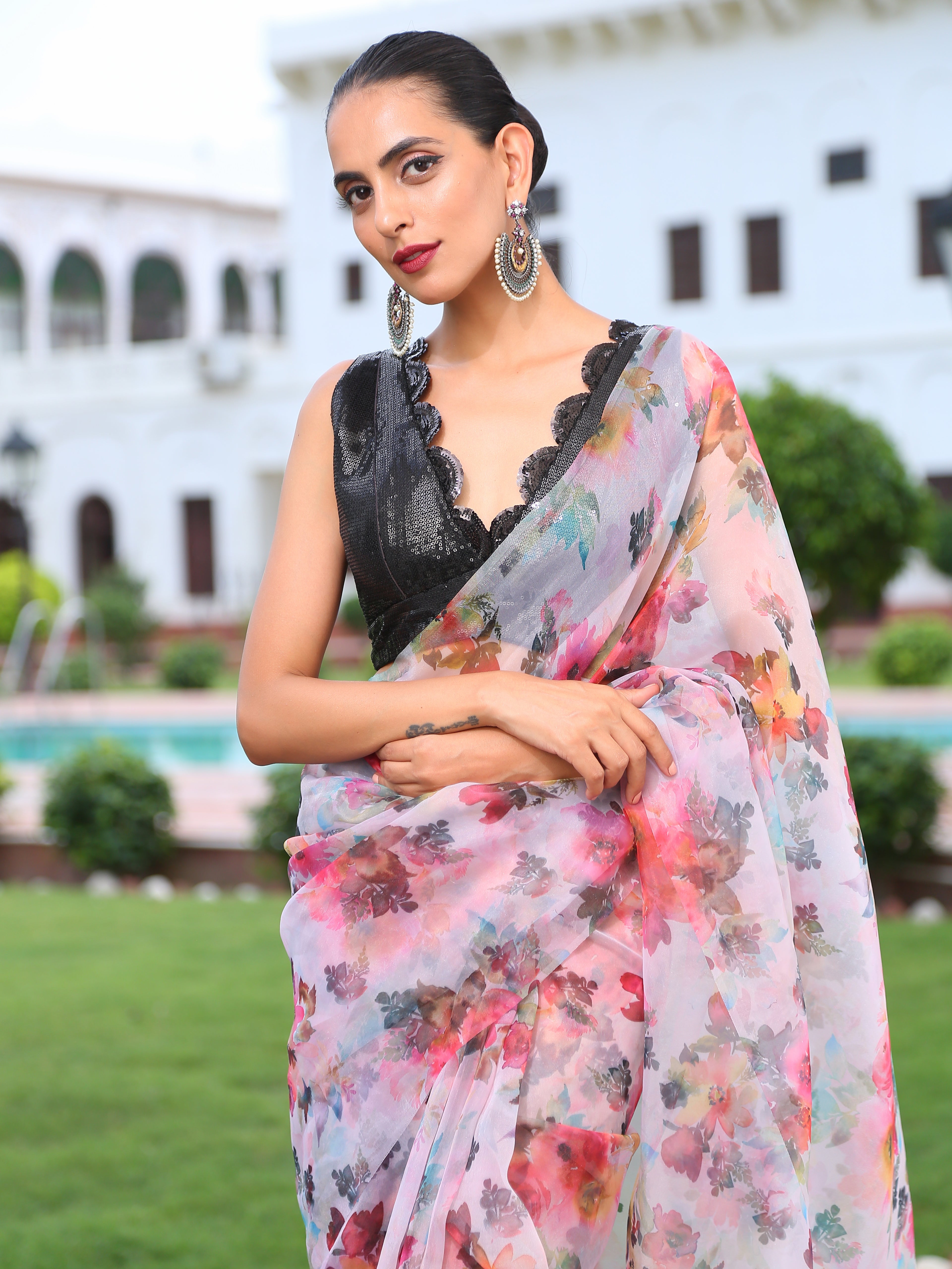 Dhiyona ST Black Intentions Blouse