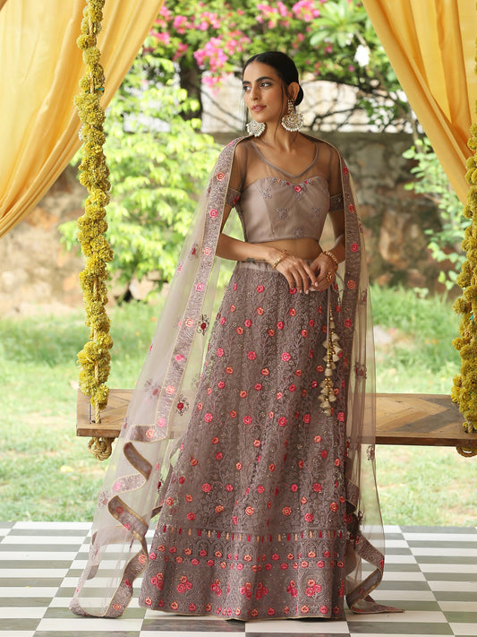 Dhiyona ST A Walk Through the Wood Lehenga Set