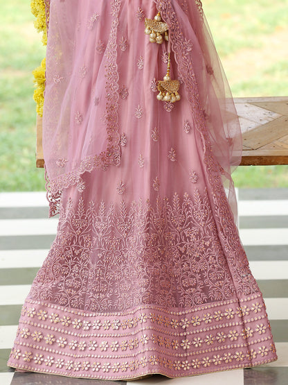 Dhiyona ST Majestic Mauve Lehenga Set