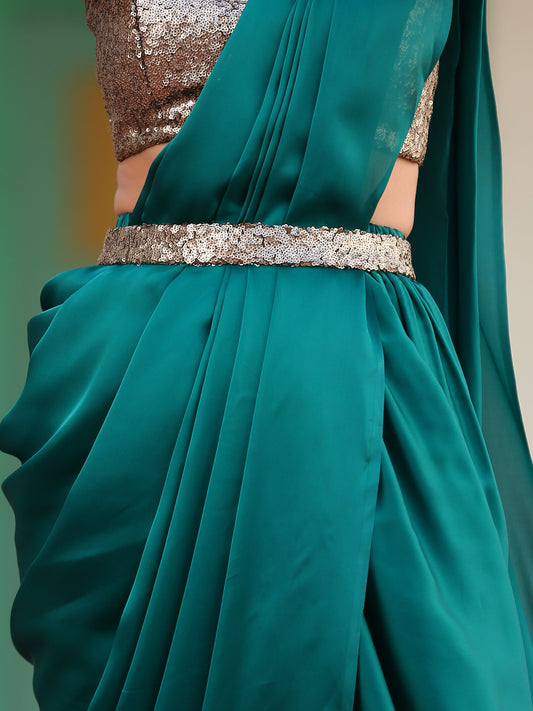 Dhiyona ST Belt - Bronze Sequins