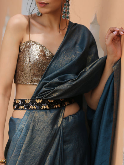 Dhiyona ST Belt -Black /Bronze with Sequins
