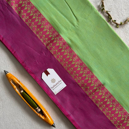 Dhiyona SS Sutisancha Classic Weave Bengal Cotton Saree