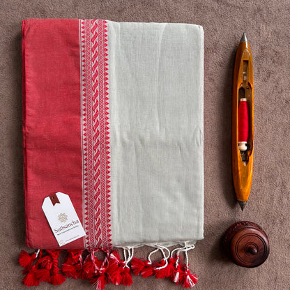 Dhiyona SS Sutisancha Bengal Cotton Saree in Traditional Weave
