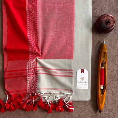 Dhiyona SS Sutisancha Bengal Cotton Saree in Traditional Weave