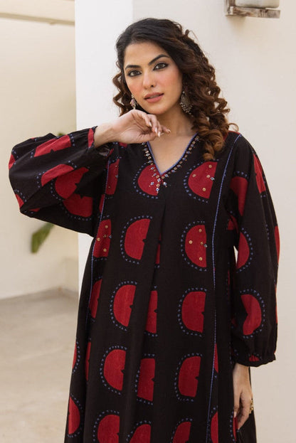 Karen Jade Cotton Kurta Pant Set