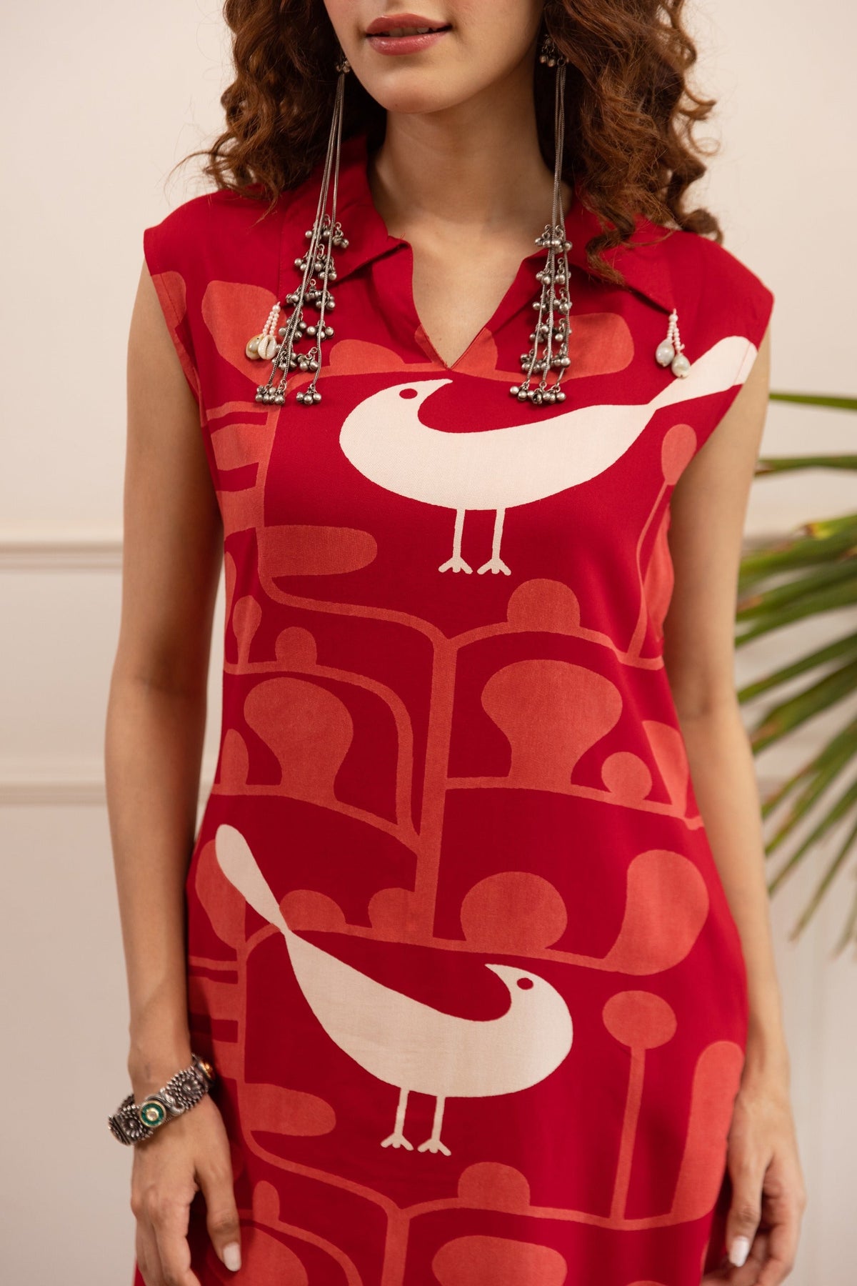 Kabool Ruby printed Kurta Pant set