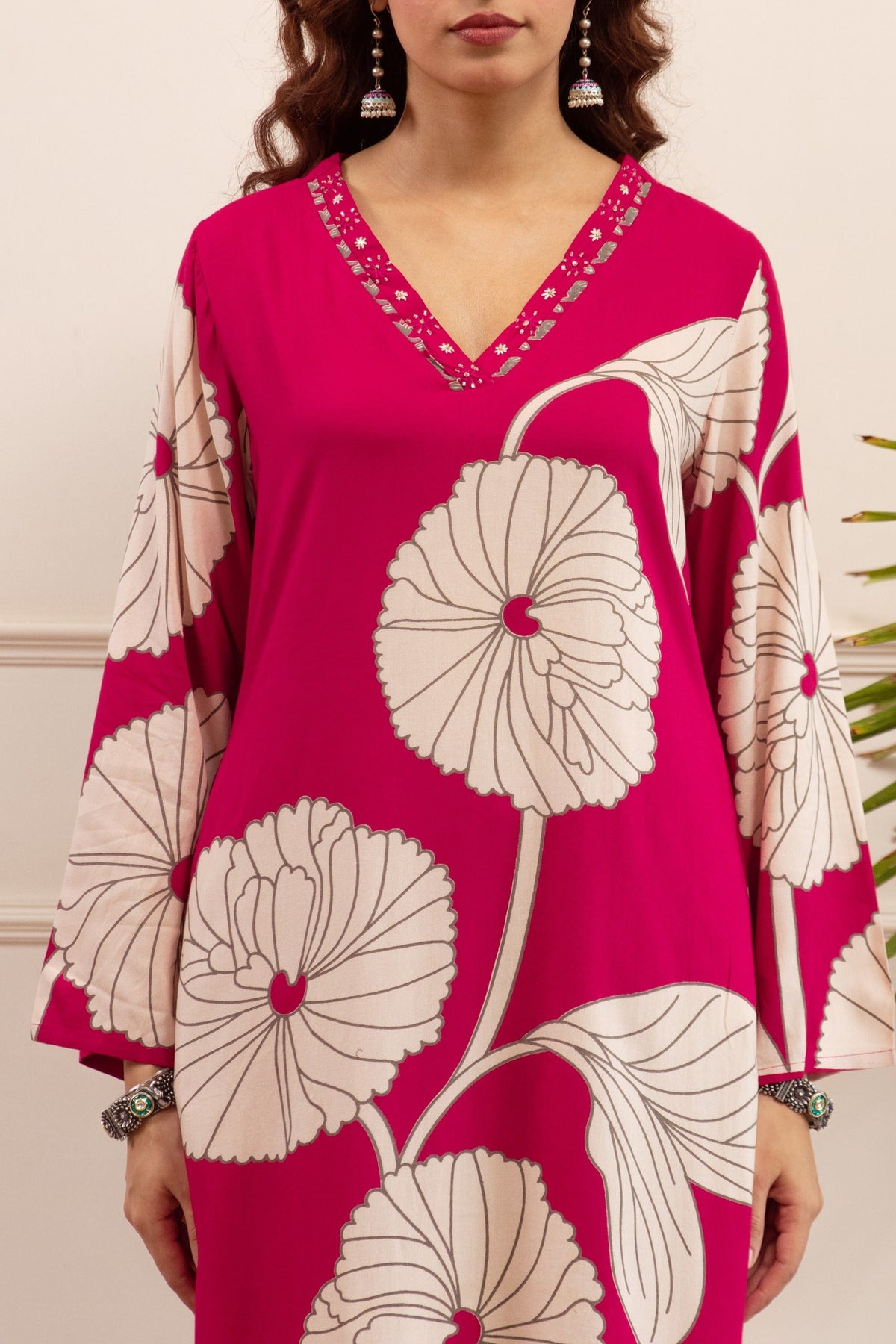 Kabool punch cotton kurta pant set
