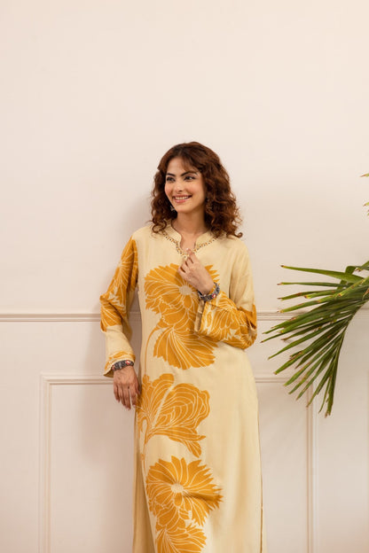 Sonpal corn printed Kurta pant set