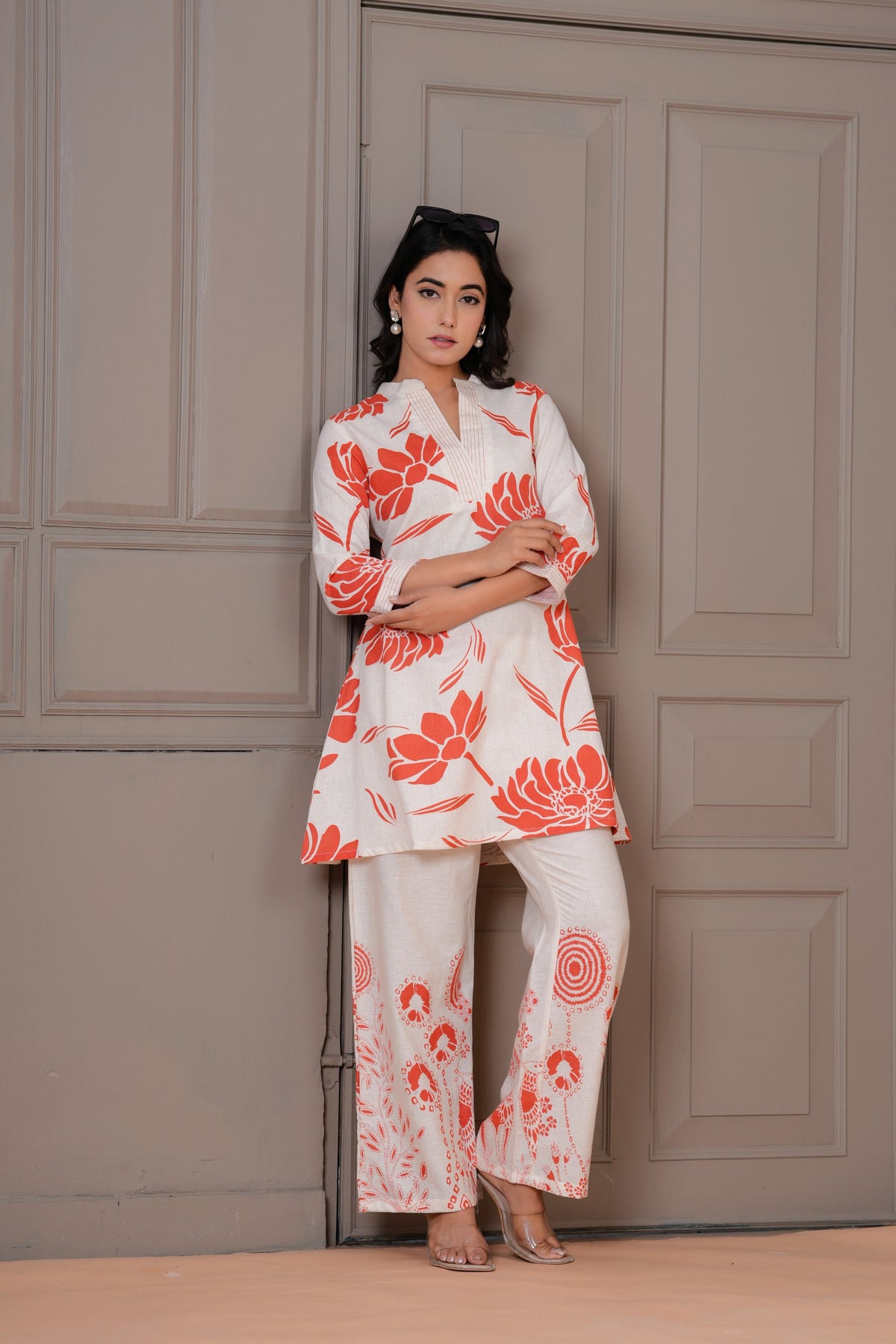 Maurya kesari cotton printed Co-ord Set