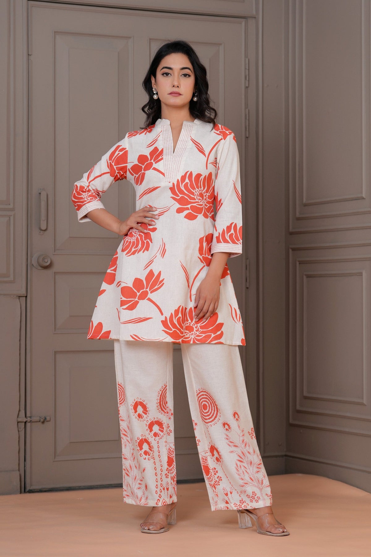 Maurya kesari cotton printed Co-ord Set