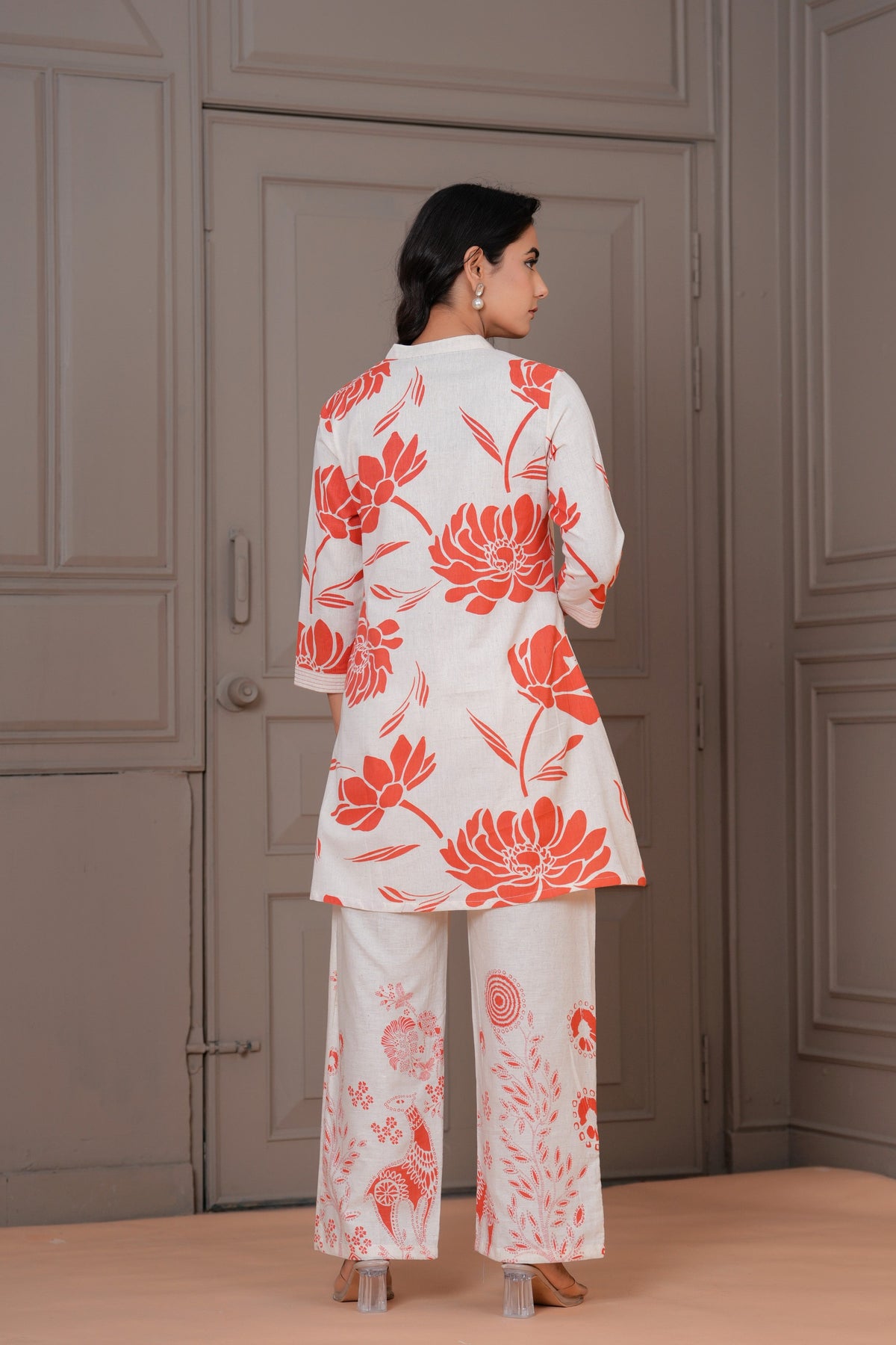 Maurya kesari cotton printed Co-ord Set