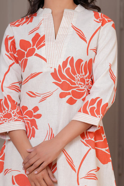 Maurya kesari cotton printed Co-ord Set