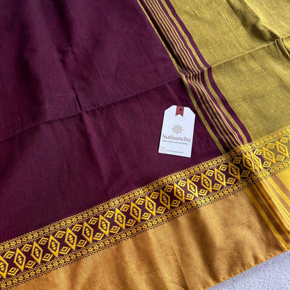 Dhiyona SS Timeless Weave Bengal Cotton Saree by Sutisancha