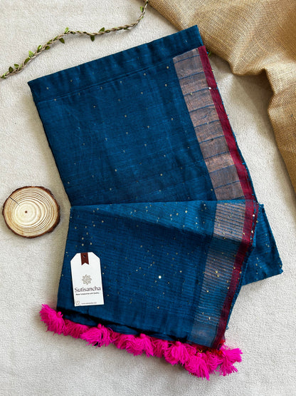 Dhiyona SS Sitaara Mul: Handwoven Sequin Elegance