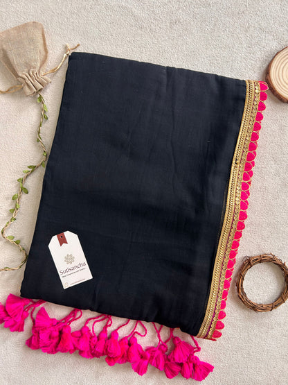 Dhiyona SS Tassel Bliss Mul Cotton Saree