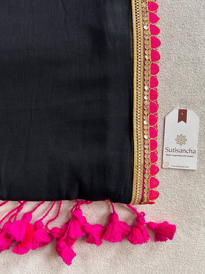 Dhiyona SS Tassel Bliss Mul Cotton Saree
