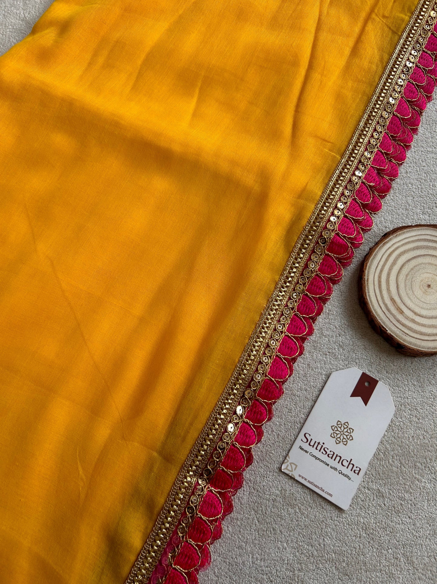 Dhiyona SS Tassel Bliss Mul Cotton Saree