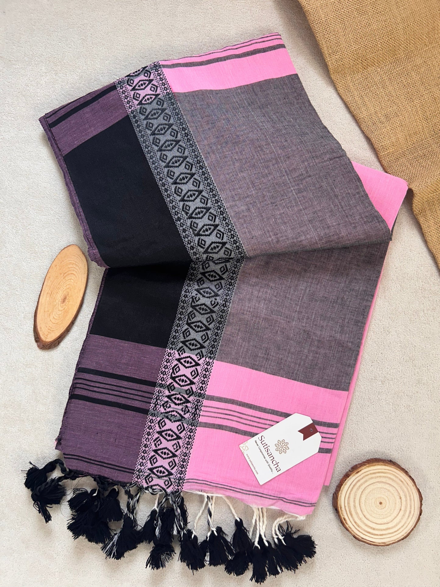 Dhiyona SS Loomed to Perfection: Handwoven Cotton Saree