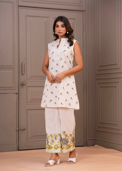 Maurya Verbena Cotton Printed Co-ord Set