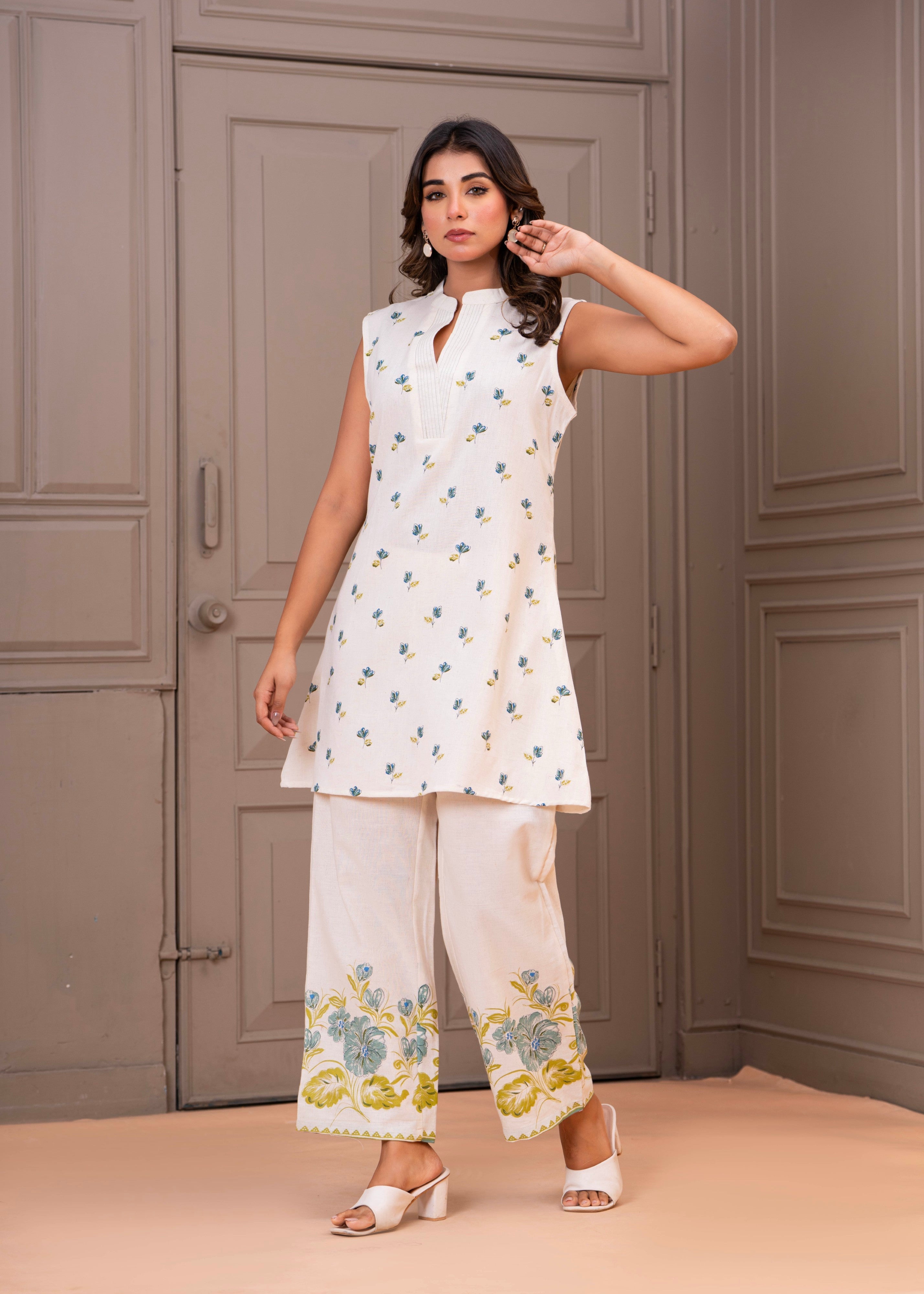 Maurya Raffles Printed Co-ord Set