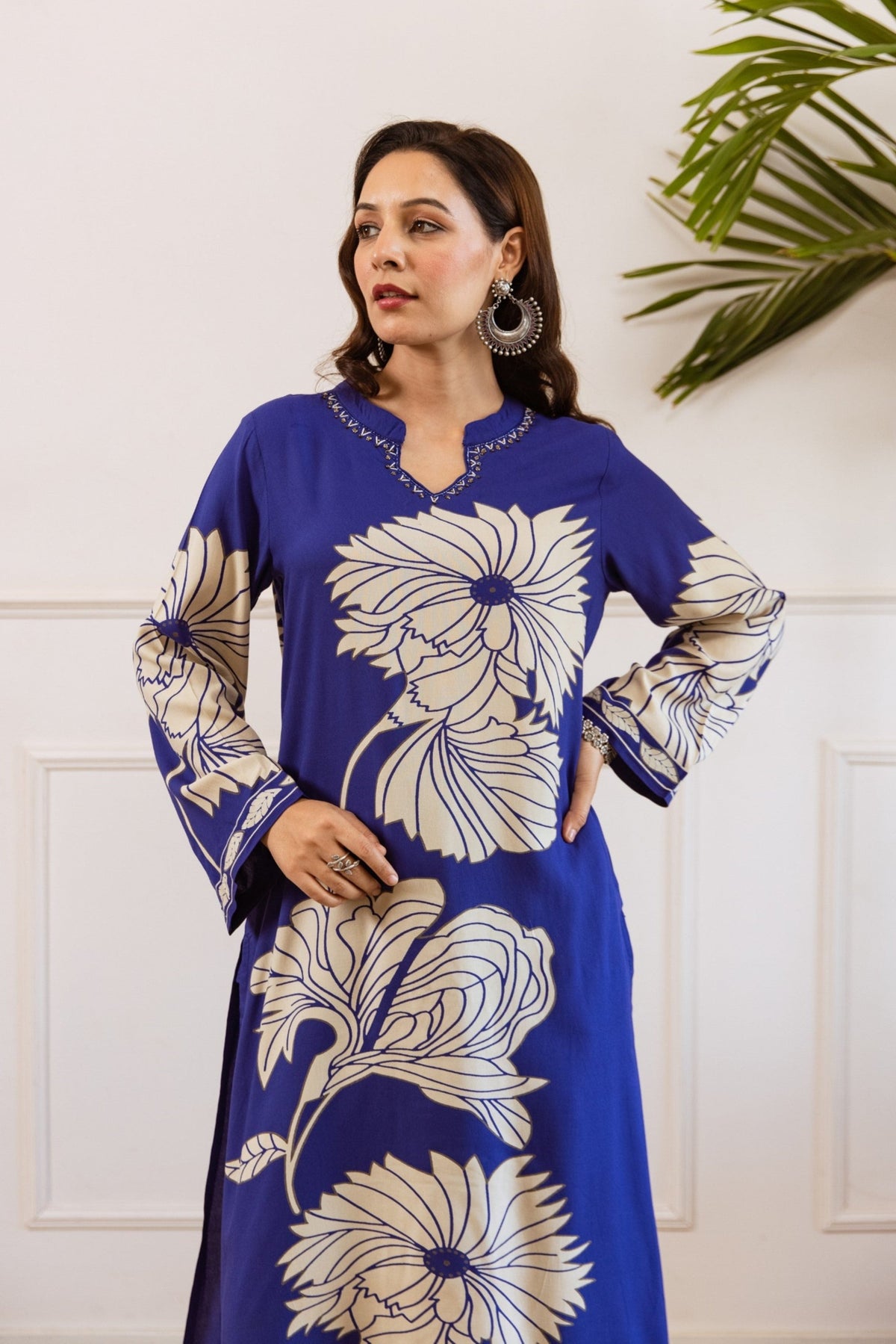 Bakul Spruce Digital Printed Kurta Pant Set