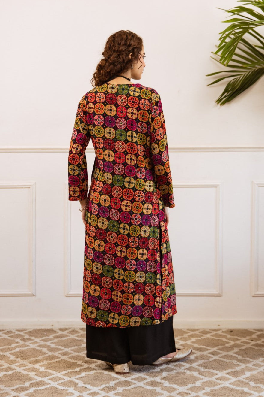 Sonpal raven kurta pant set