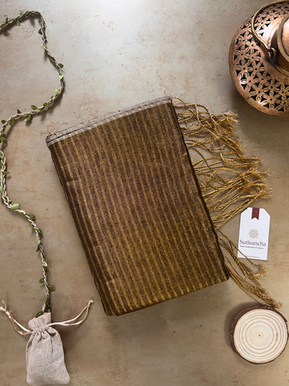 Dhiyona SS Tissue Charm Light and Lustrous Linen Saree