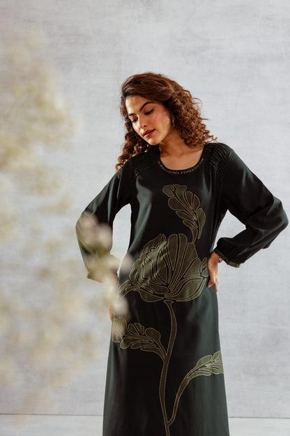Bakul Moss Printed Kurta Pant Set