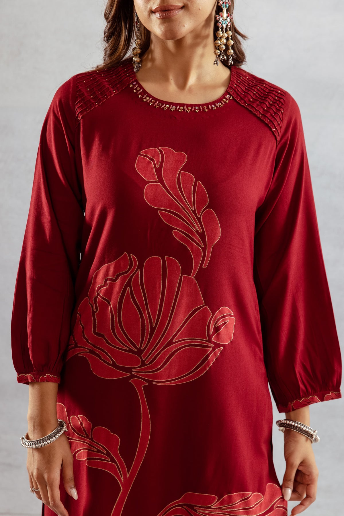 Bakul Ruby Printed Kurta Pant Set