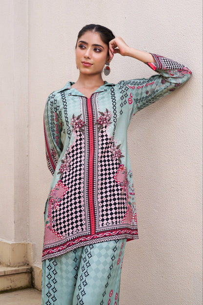 Kabool Shamrock Printed Co-ord Set