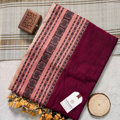 Dhiyona SS Classic Charm Handwoven Cotton Saree