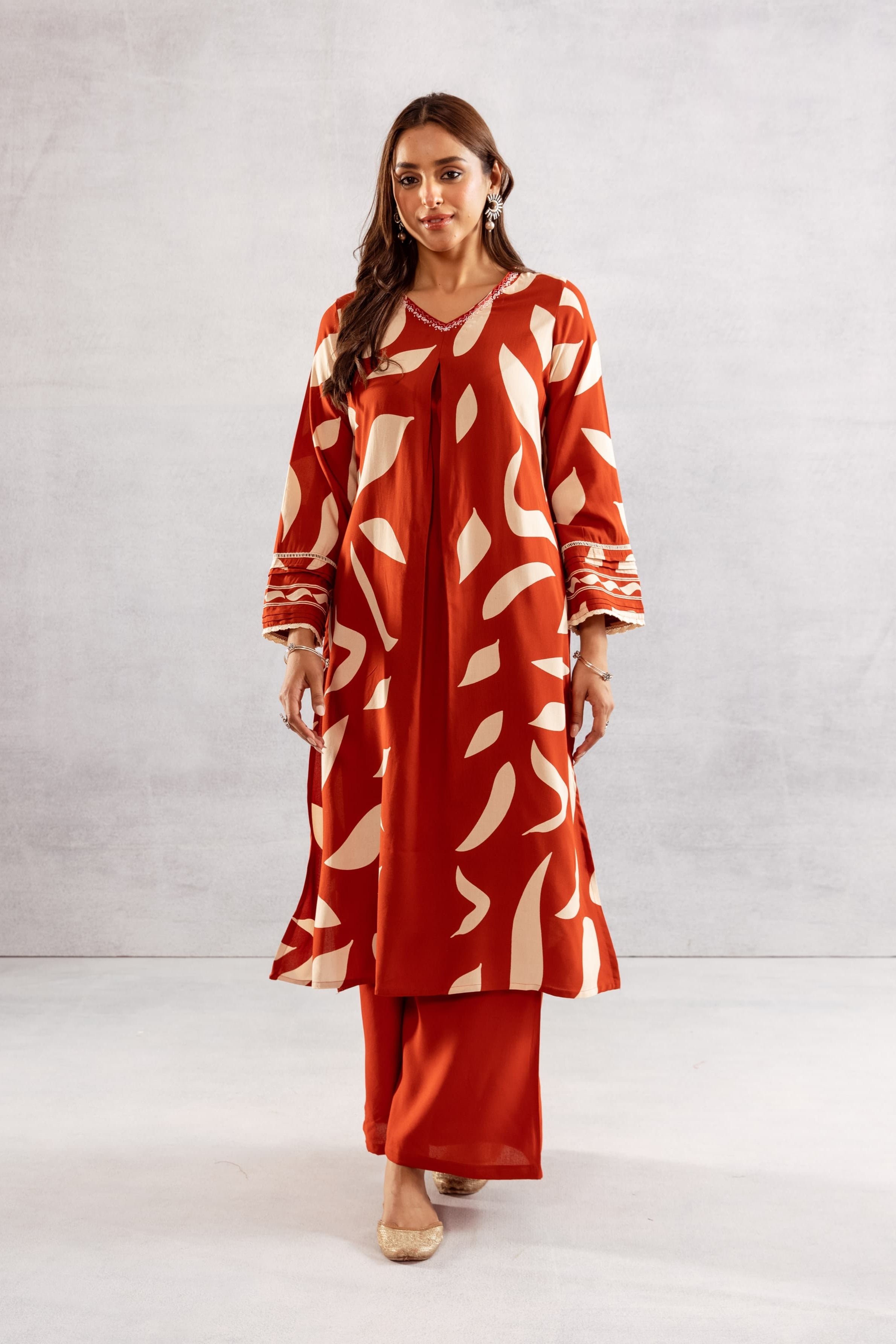 Bakul Lava Digita Print Kurta Pant set