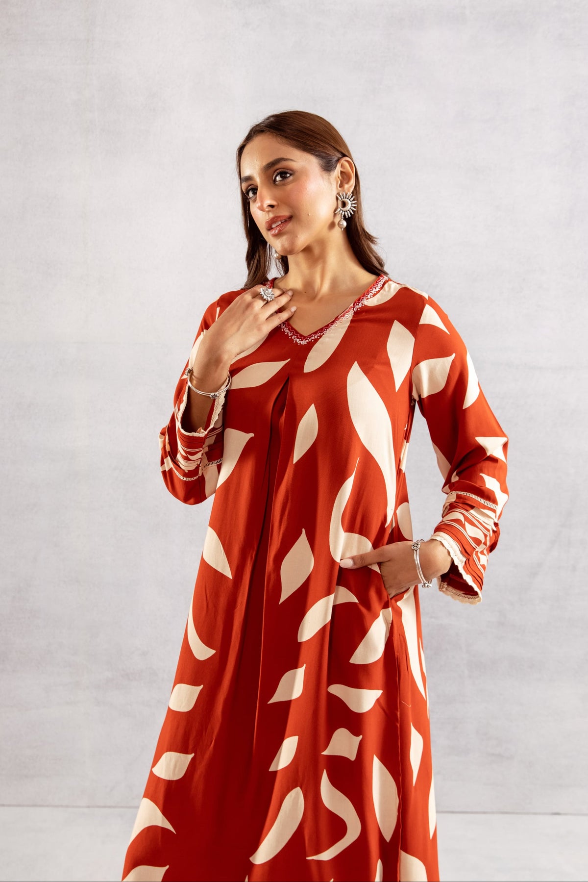 Bakul Lava Digita Print Kurta Pant set