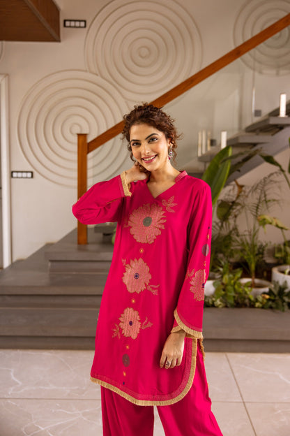 Sonpal cameo work co-ord set