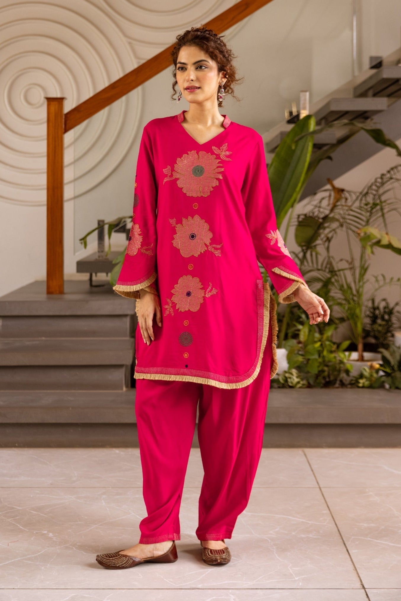 Sonpal cameo work co-ord set