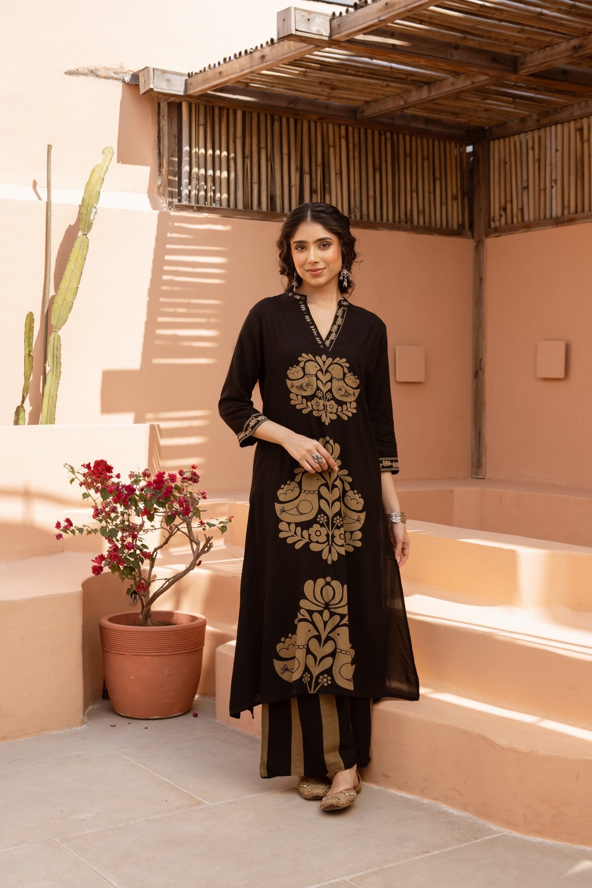Bakul Pitch Printed Kurta Pant set