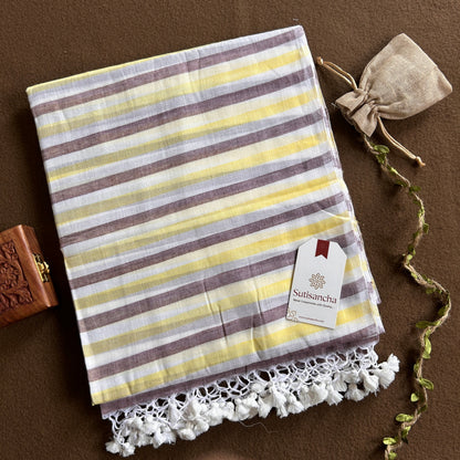 Dhiyona SS Sutisancha Handloom Mul Cotton Saree