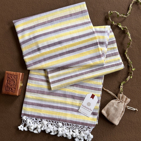 Dhiyona SS Sutisancha Handloom Mul Cotton Saree
