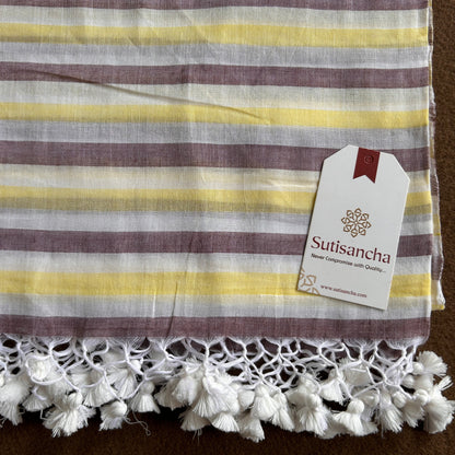 Dhiyona SS Sutisancha Handloom Mul Cotton Saree