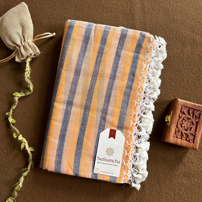 Dhiyona SS Sutisancha Handloom Mul Cotton Saree