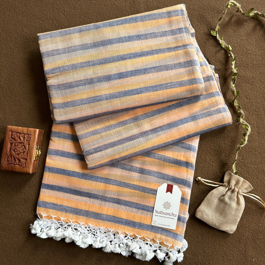 Dhiyona SS Sutisancha Handloom Mul Cotton Saree