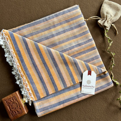 Dhiyona SS Sutisancha Handloom Mul Cotton Saree