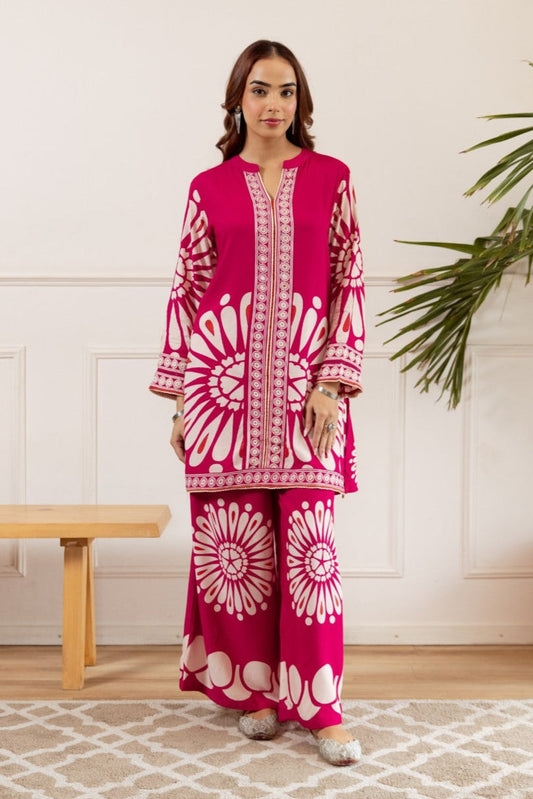 AutumnLane Sonpal flamingo printed co-ord set
