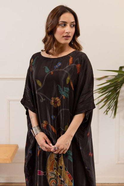 Sonpal Ebony Printed Kaftan pant set
