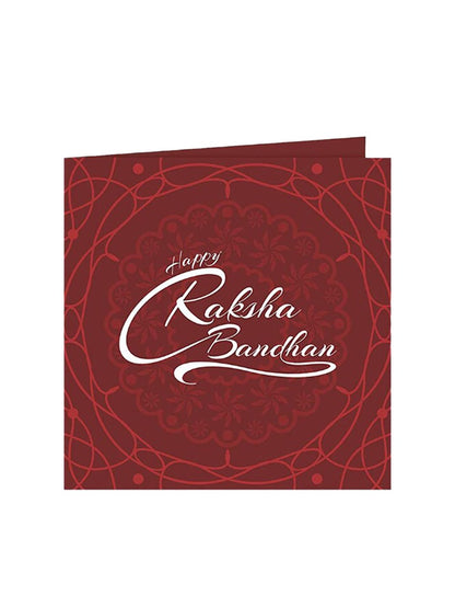 Dhiyona Unisex Set Of 2 Beaded Thread Rakhi