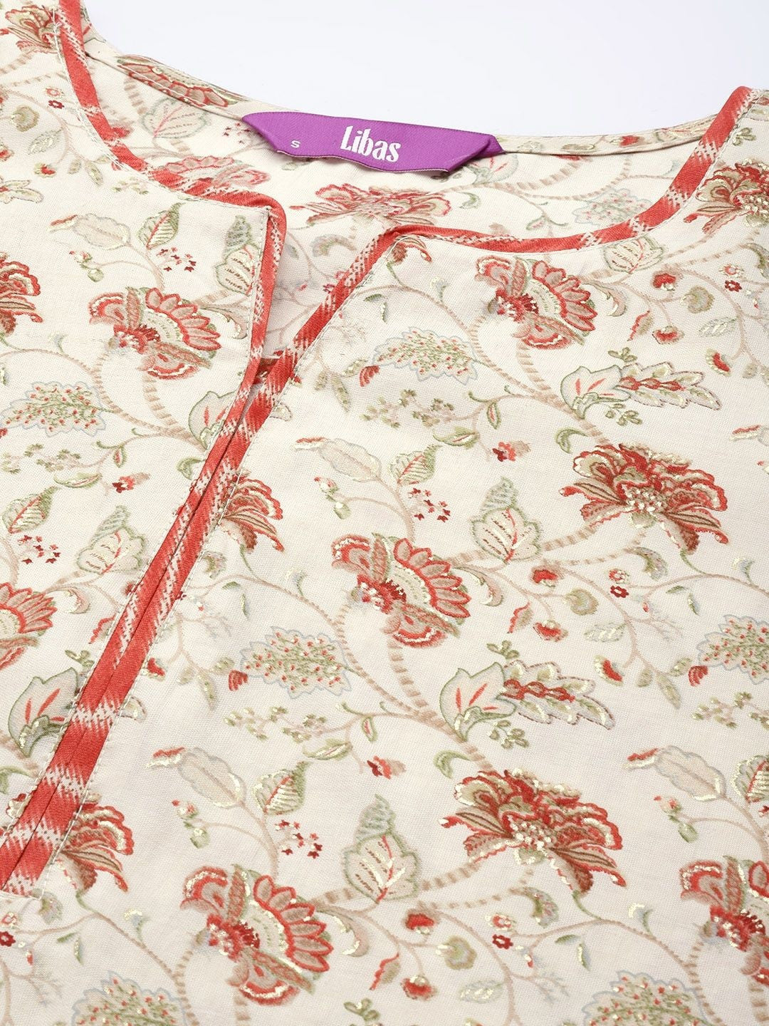 Women Floral Printed Regular Kurta with Trousers & With Dupatta