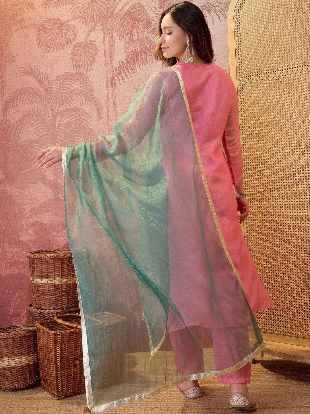 Embroidered Kurta Set