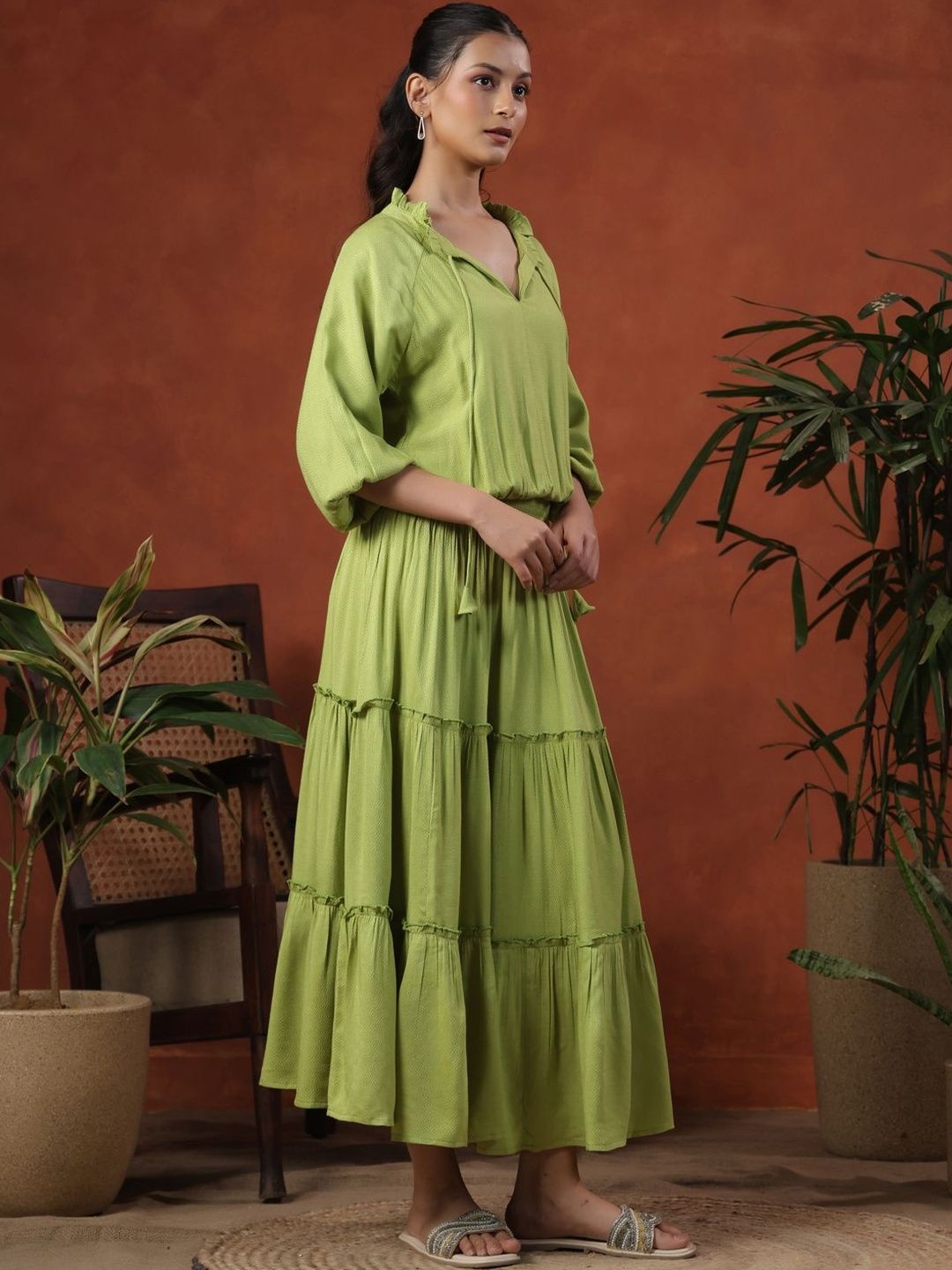 Dhiyona AY Women's Viscose Rayon Ethnic Dresses